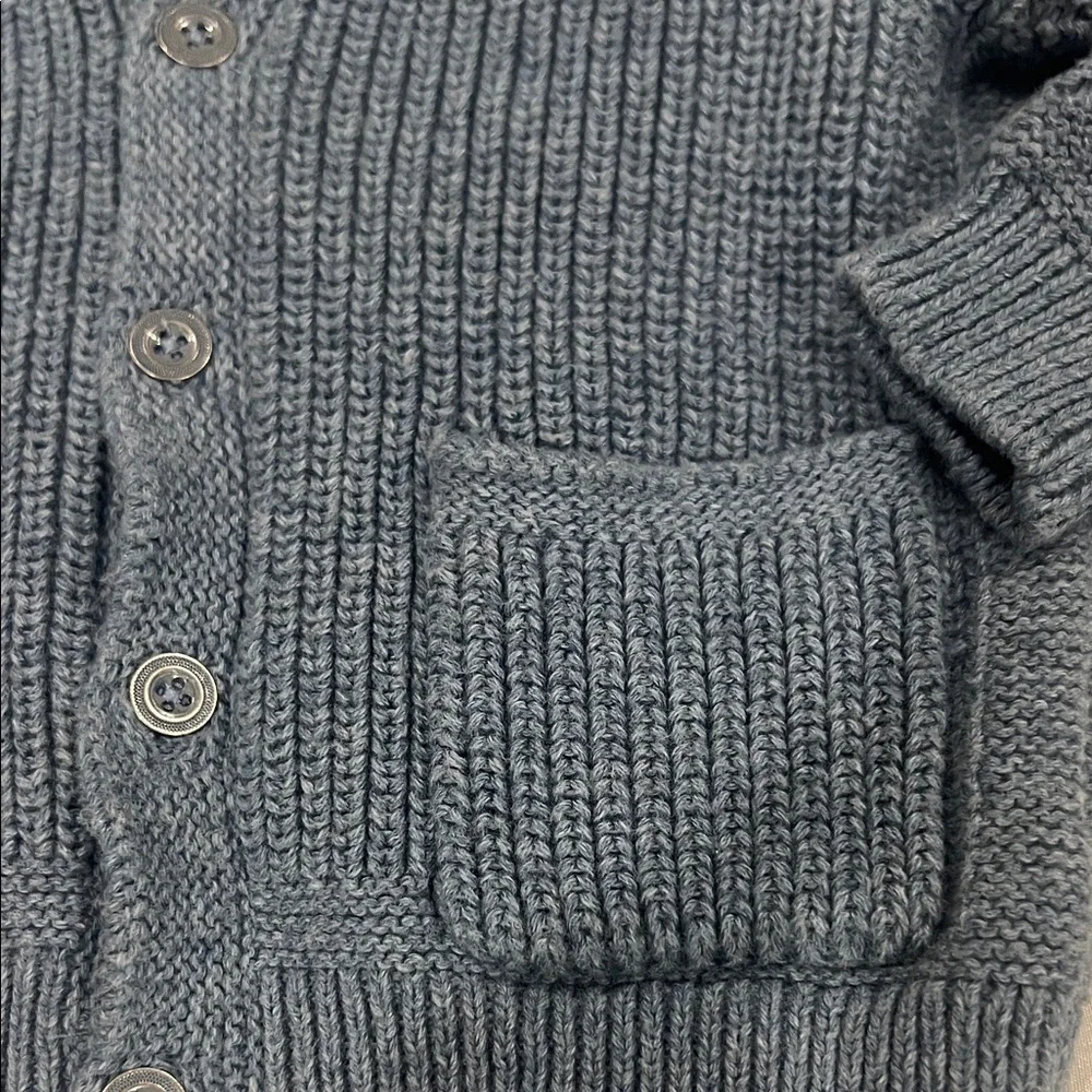 Ralph Lauren boys Gray Knit Cardigan size 3-6mons